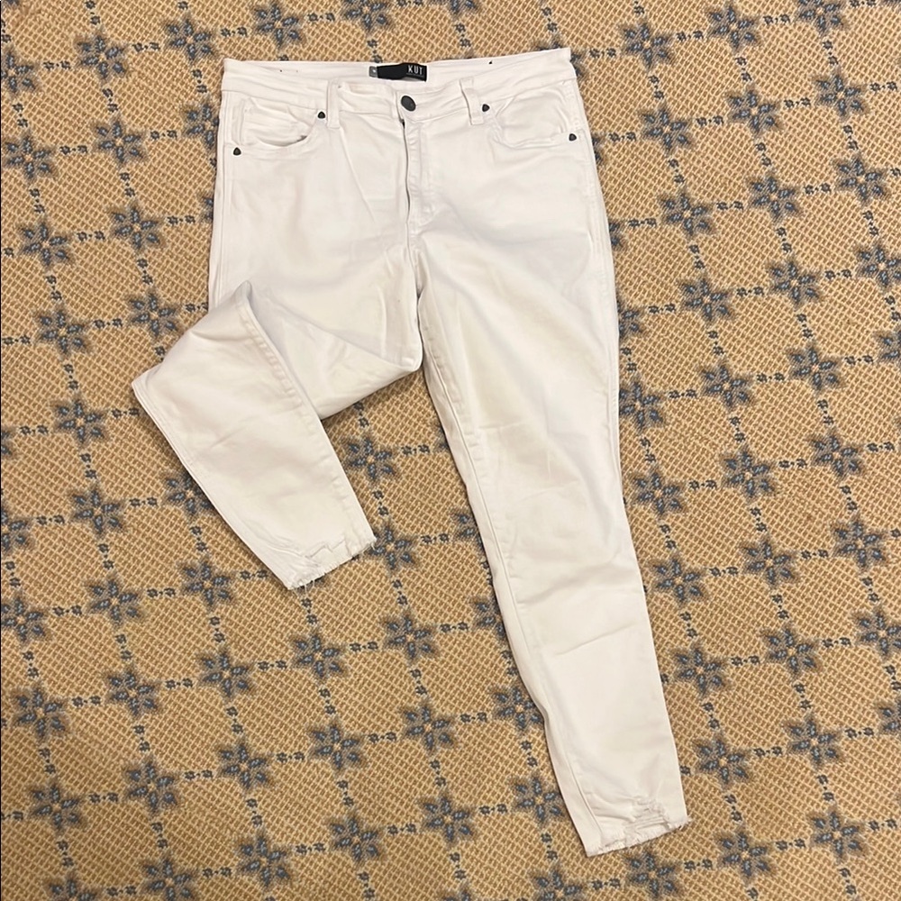 Kut from the Kloth White Skinny Jeans